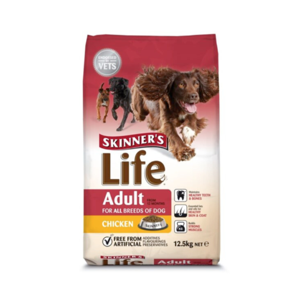 skinners life adult chicken 12.5kg