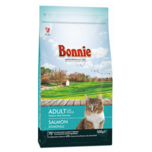 Bonnie Adult Cat Food Salmon - 0.5 Kg