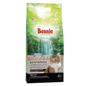 Bonnie Bentonite Clumping Cat Litter - Oduorless - 5 L