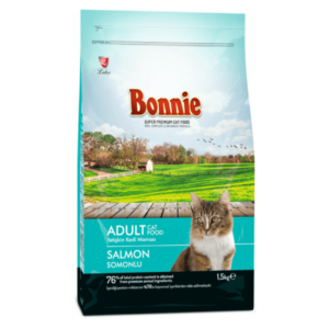 Bonnie Adult Cat Food Salmon - 1.5 Kg