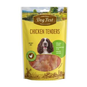 dog fest chicken tenders 90g