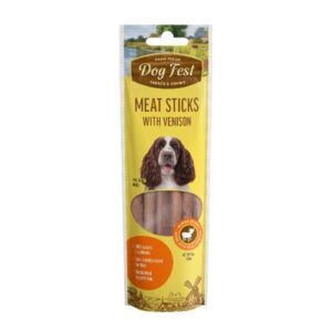 dog fest meat sticks with vension 45g