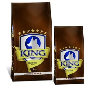 King Plus Adult Dog Food Beef - 0.5 Kg