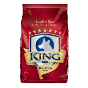 King Plus Adult Dog Food Lamb And Rice - 0.5 Kg