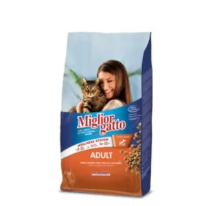 Migliorgatto Cat Food Croquettes Chicken, Turkey & Veg. - 2 Kg