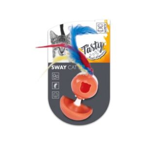 sway cat toy tasty treat dispenser