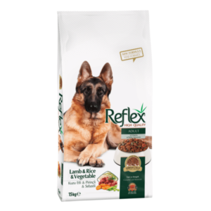 Reflex Adult Dog Food Lamb, Rice & Vegetable - 15 Kg