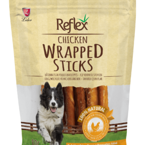 Reflex Dog Treat Chicken Wrapped Sticks - 80 Gr