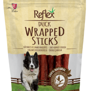 Reflex Dog Treat Duck Wrapped Sticks - 80 Gr