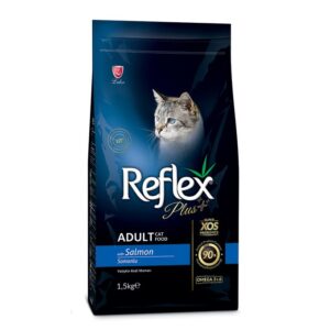 Reflex Plus Adult Cat Food Salmon - 1.5 Kg
