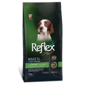 Reflex Plus Breed Adult Dog Food Chicken- 15 Kg