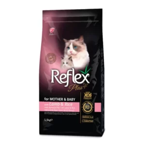 Reflex Plus Mother And Baby Cat Food Lamb And Rice - 1.5 Kg