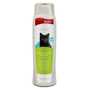 bioline insect repellant shampoo for cats 200ml