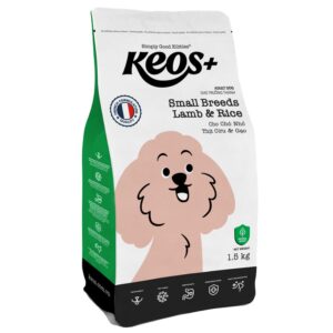 keos+ adult dog food small breeds – lamb & rice